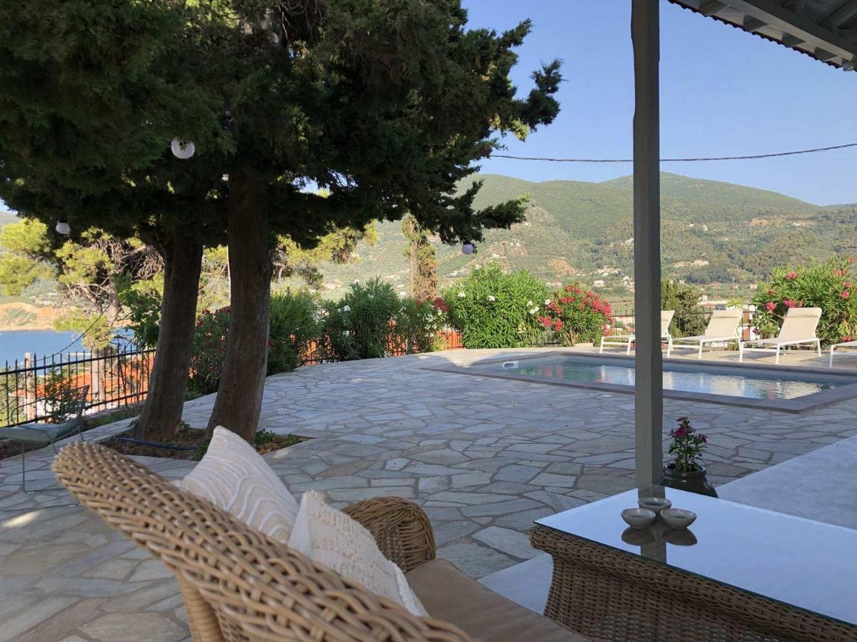 Villa Icelle Skopelos Town Sea View Swimming Pool Exterior foto